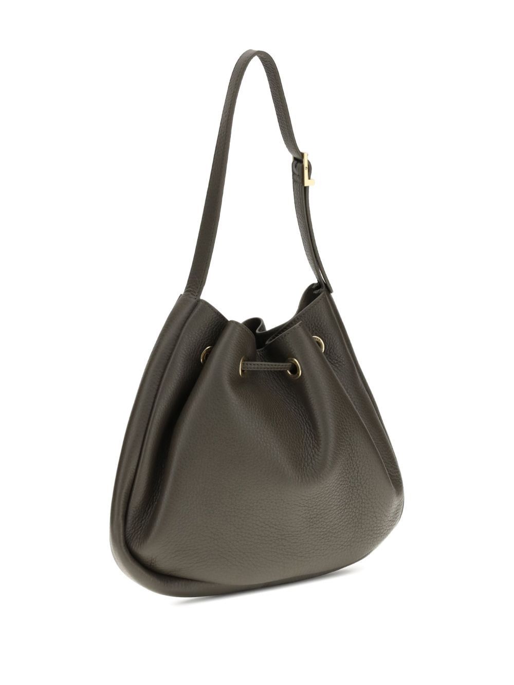 Saint Laurent Paris PARIS VII SMALL LEATHER HOBO BAG Size ONE SIZE - 4 Thumbnail