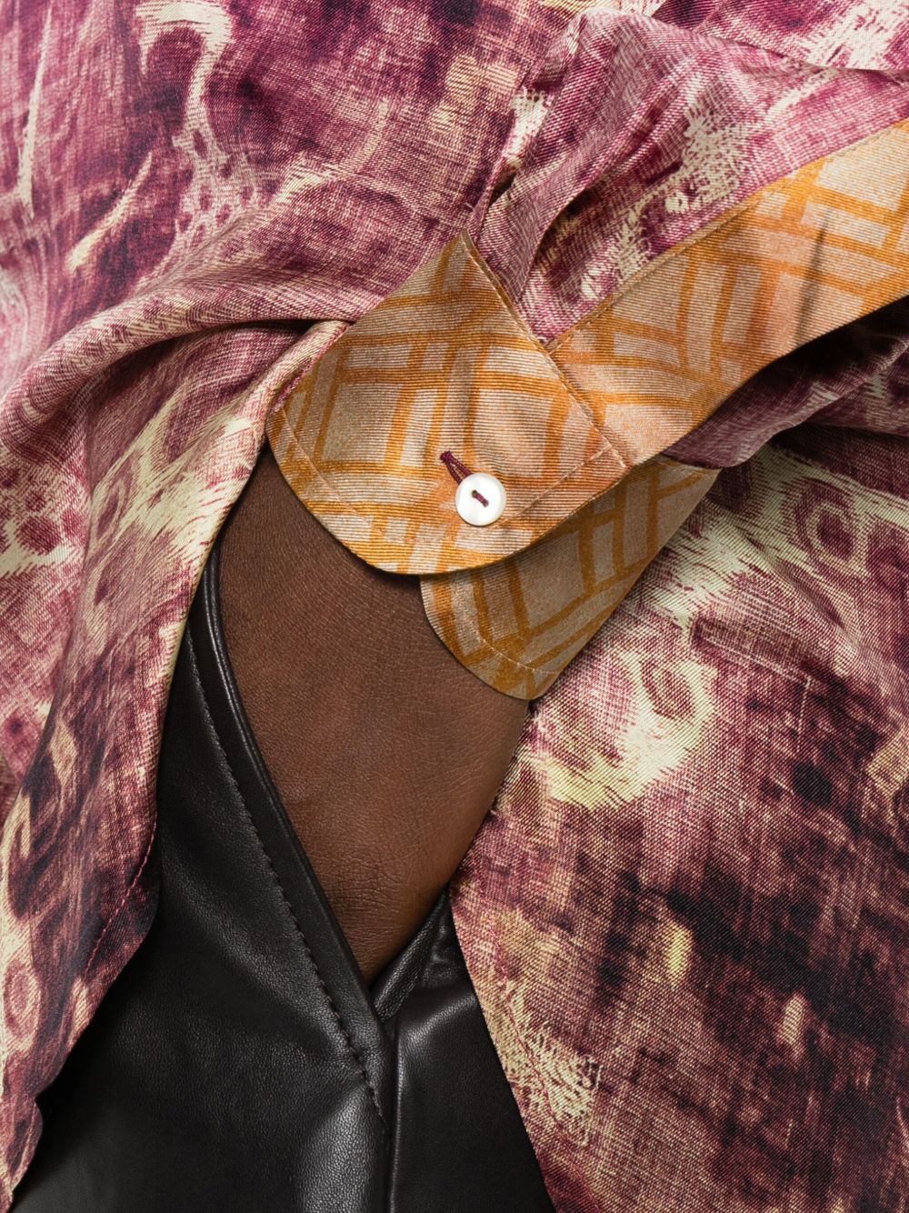 Pierre-Louis Mascia PRINTED SILK SHIRT Size S / US 4 / IT 40 - 2 Thumbnail