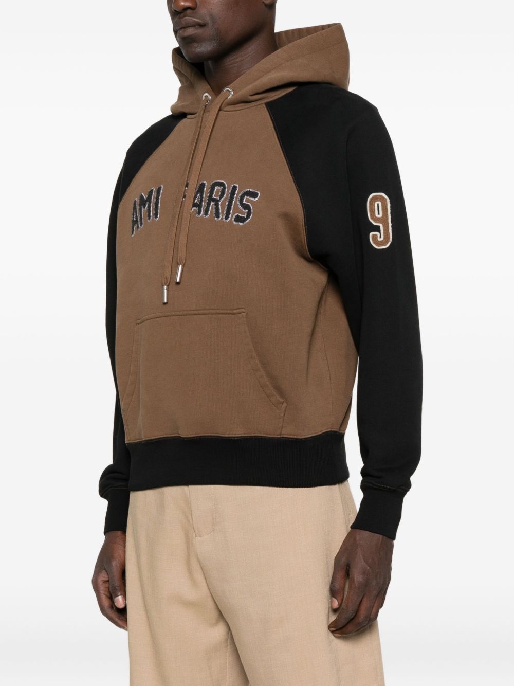 AMI COTTON COLORBLOCK HOODIE Size US L / EU 52-54 / 3 - 5 Thumbnail