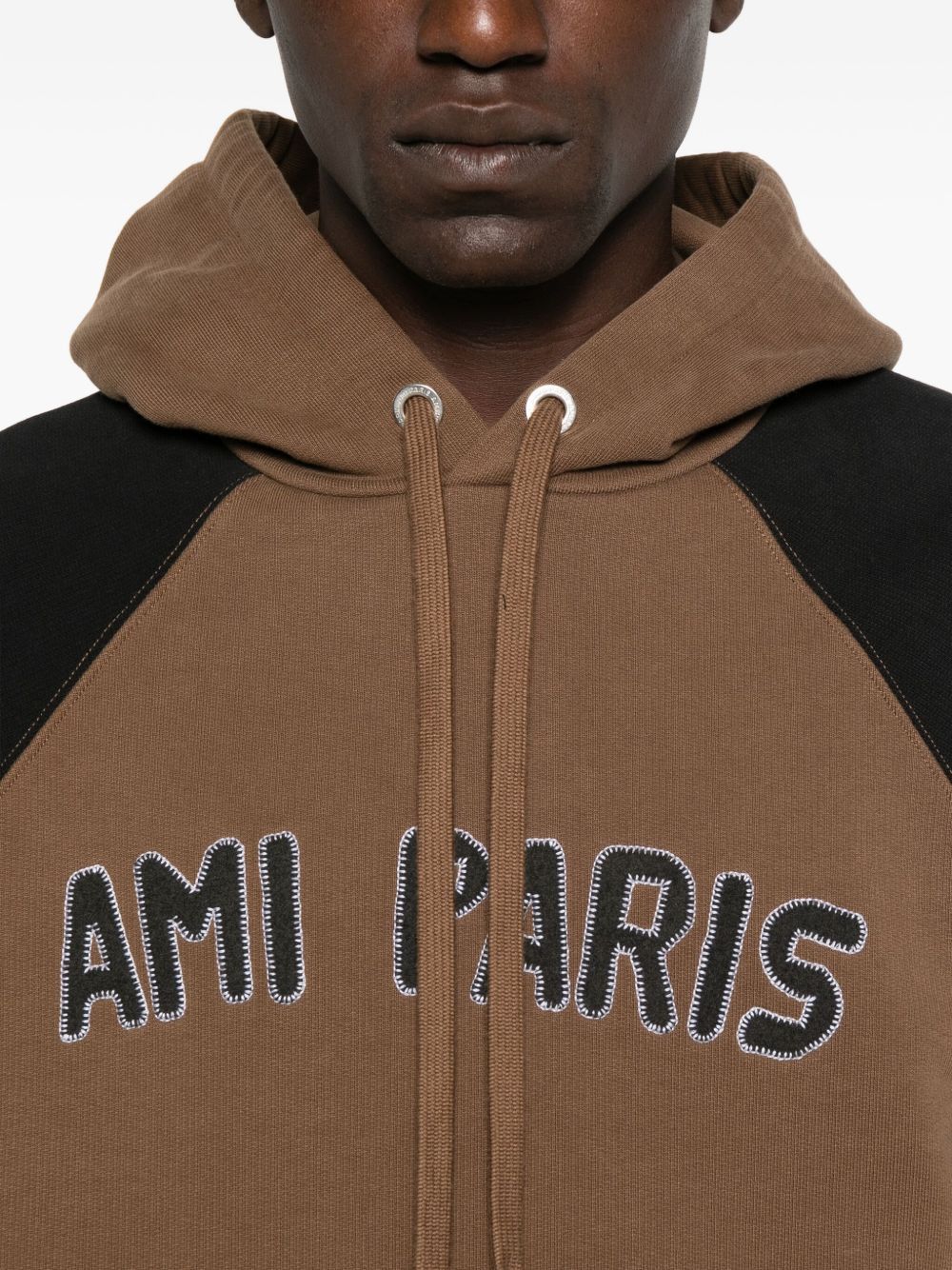 AMI COTTON COLORBLOCK HOODIE Size US S / EU 44-46 / 1 - 3 Thumbnail