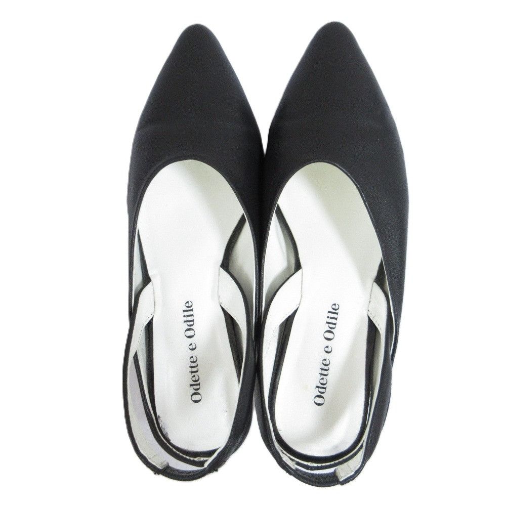 Other Other Odette e Odile Combi Clear Heel Pumps Leather Shoes DUTY FREE for USA Size ONE SIZE - 4 Thumbnail