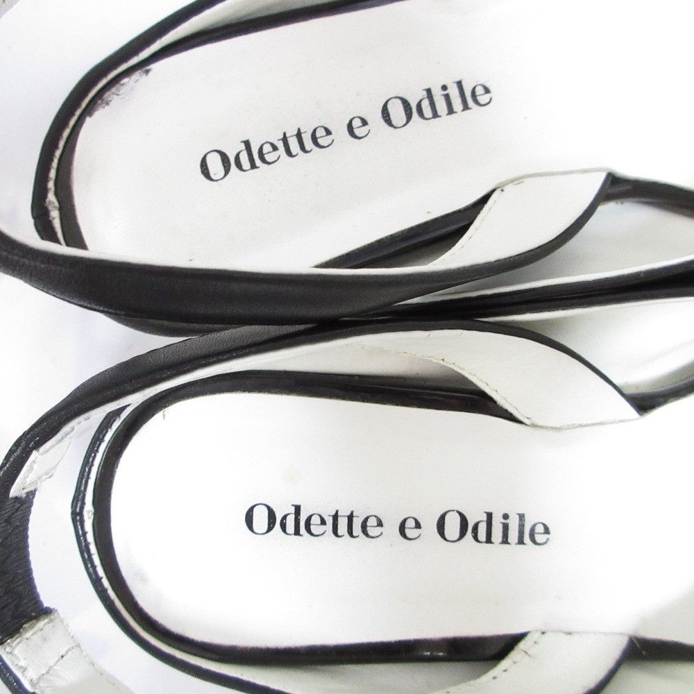 Other Other Odette e Odile Combi Clear Heel Pumps Leather Shoes DUTY FREE for USA Size ONE SIZE - 5 Thumbnail