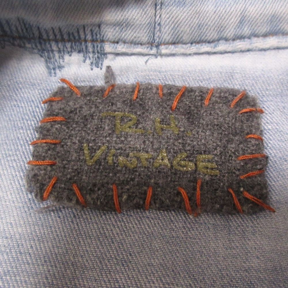 Other Other R.H Vintage Denim Shirt Denim Dress Shirt DUTY FREE for USA Size ONE SIZE - 10 Thumbnail