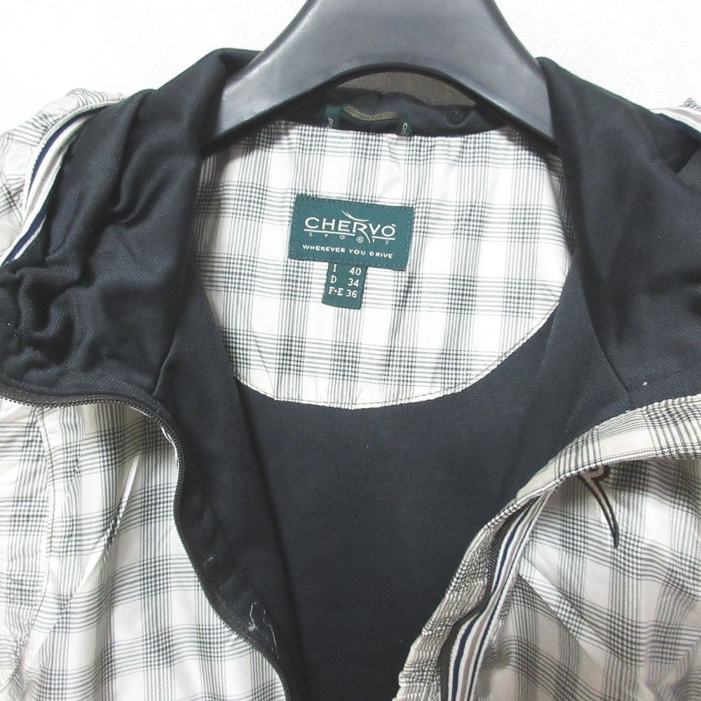 Other Other Chervo Check Hooded Pullover Vest Jacket Others Outerwear DUTY FREE for USA Size ONE SIZE - 6 Thumbnail