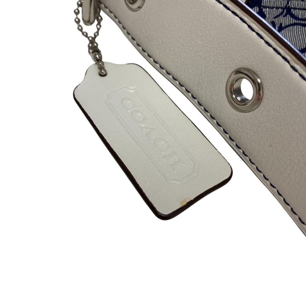 Coach Coach Coach Legacy Signature Stripe Canvas Leather Shoulder Bag Canvas Shoulder Bag 19918 DUTY FREE for USA Size ONE SIZE - 23 Thumbnail