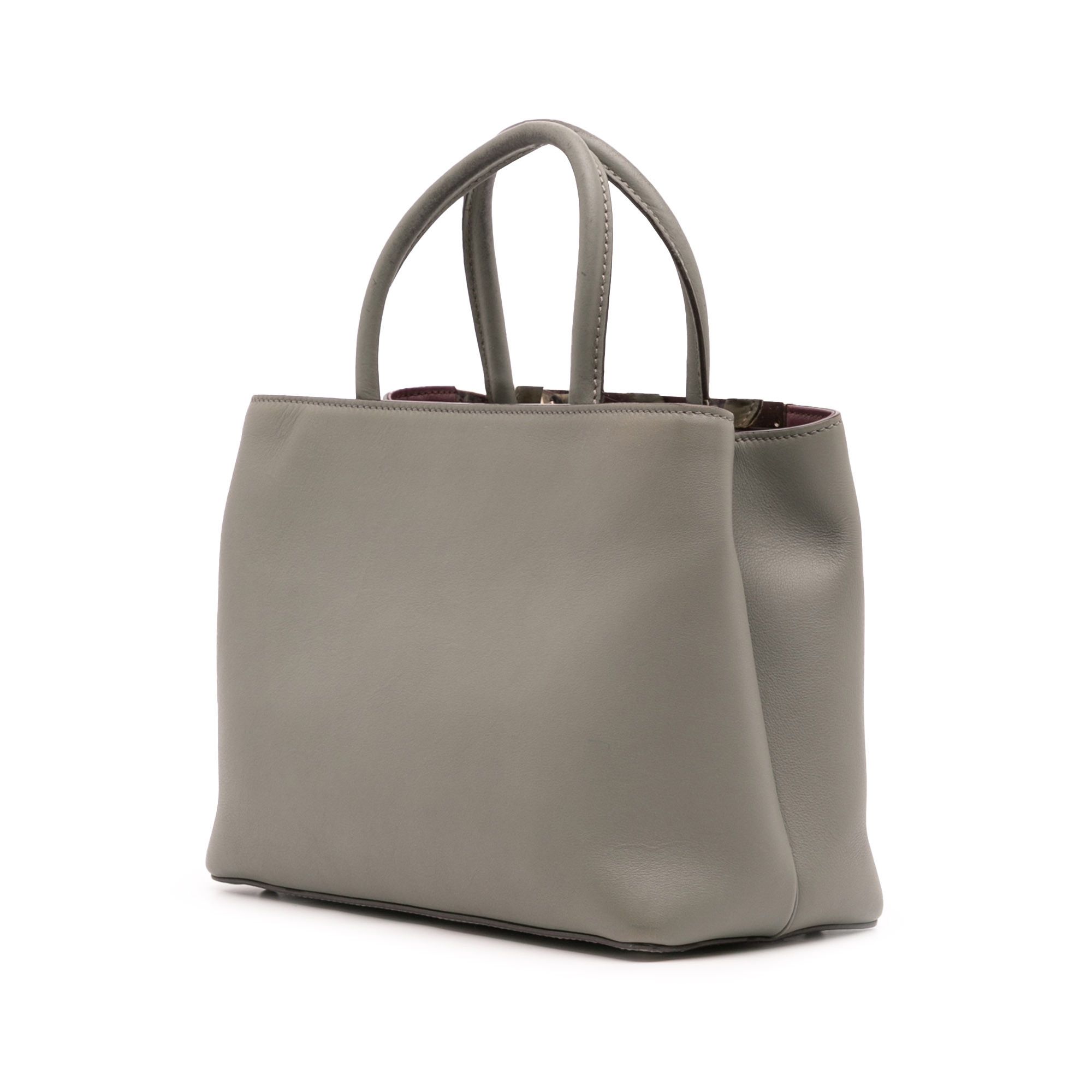 Fendi Petite Leather 2Jours Satchel