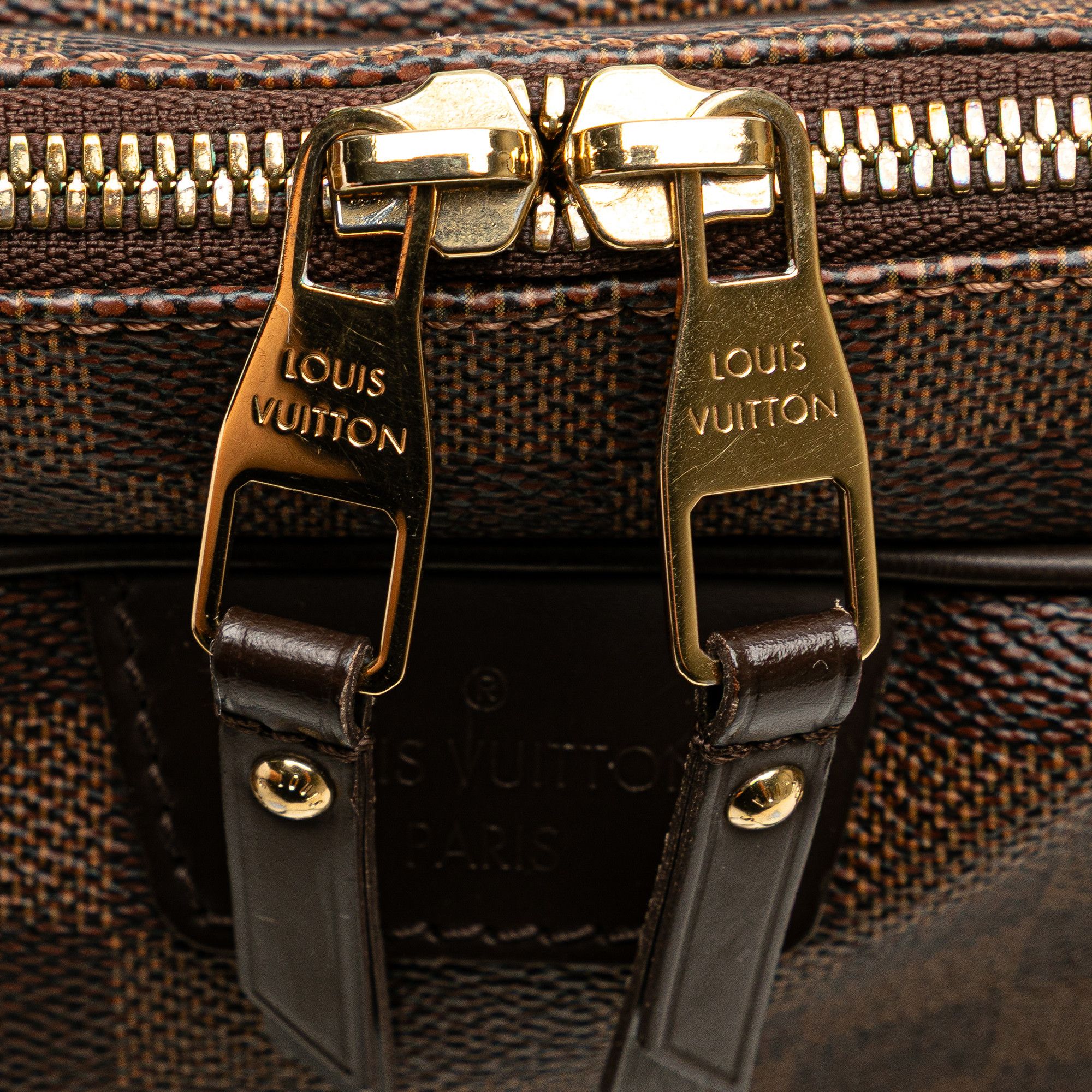 Louis Vuitton Louis Vuitton Damier Ebene Rivington GM Size ONE SIZE - 8 Thumbnail