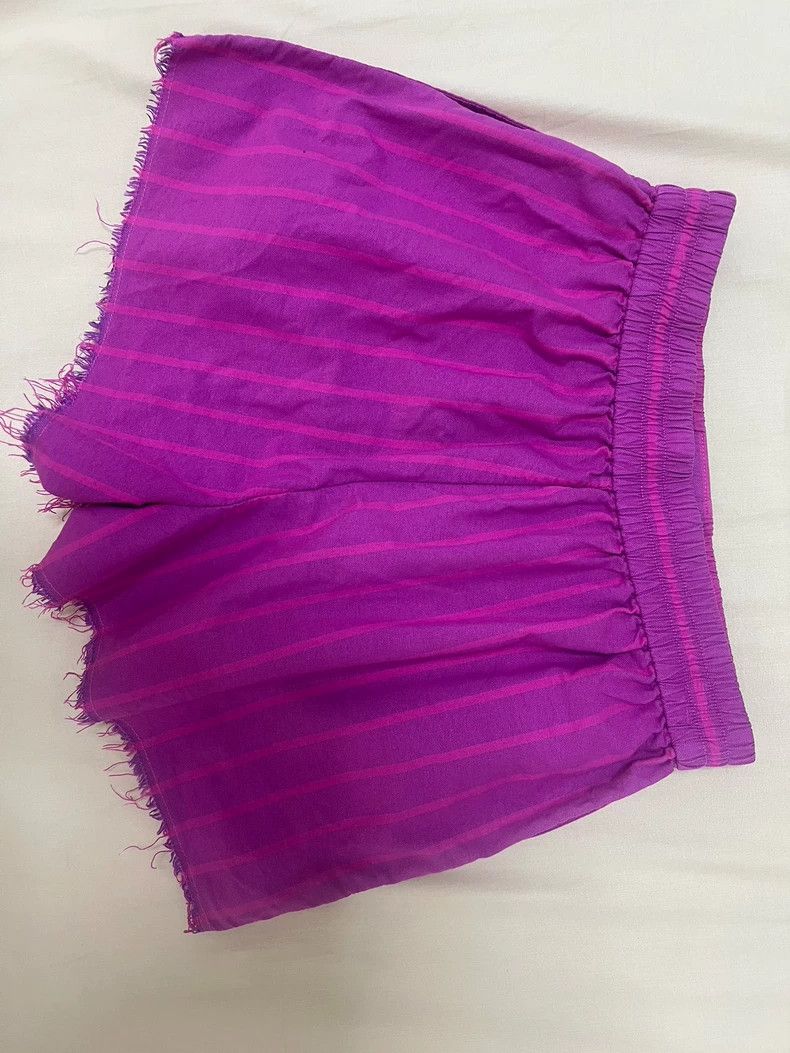 Alexander Wang Alexander Wang Purple Shorts Size 24" / US 00 / IT 34 - 2 Thumbnail
