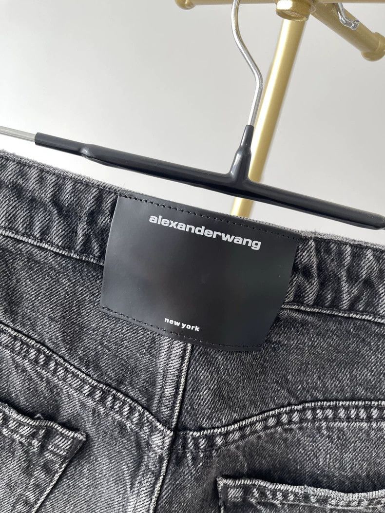 Alexander Wang Alexander Wang Black Denim Shorts Size 28" / US 6 / IT 42 - 3 Thumbnail