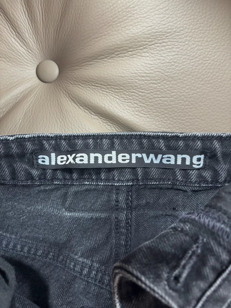 Alexander Wang Alexanderwang Denim Shorts Size 23" - 3 Thumbnail