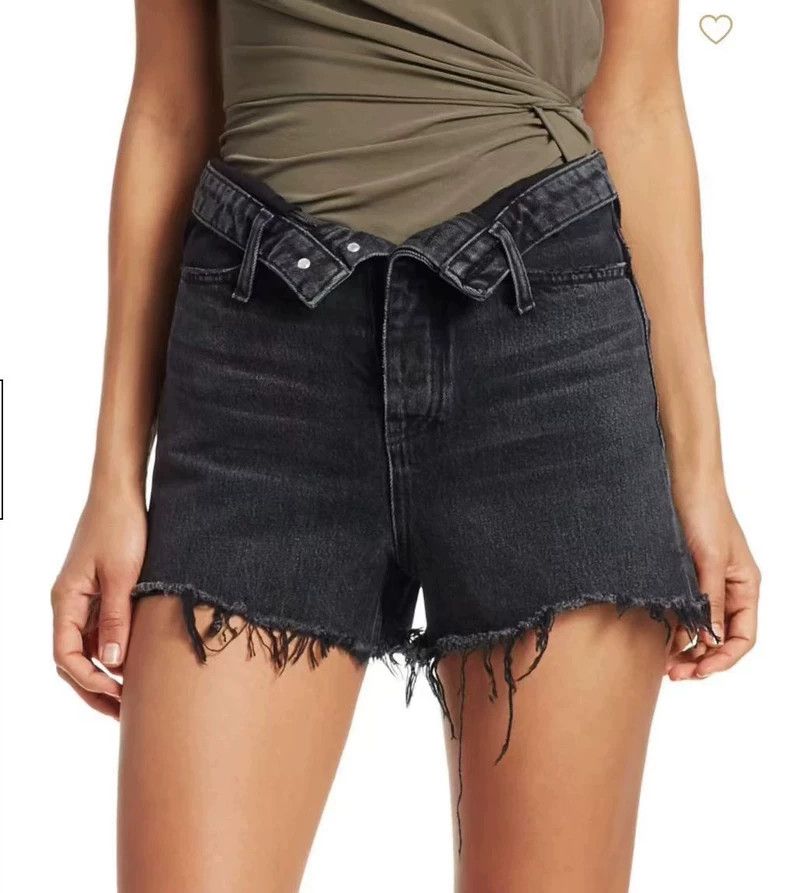 Alexander Wang Alexanderwang Denim Shorts Size 23" - 6 Thumbnail