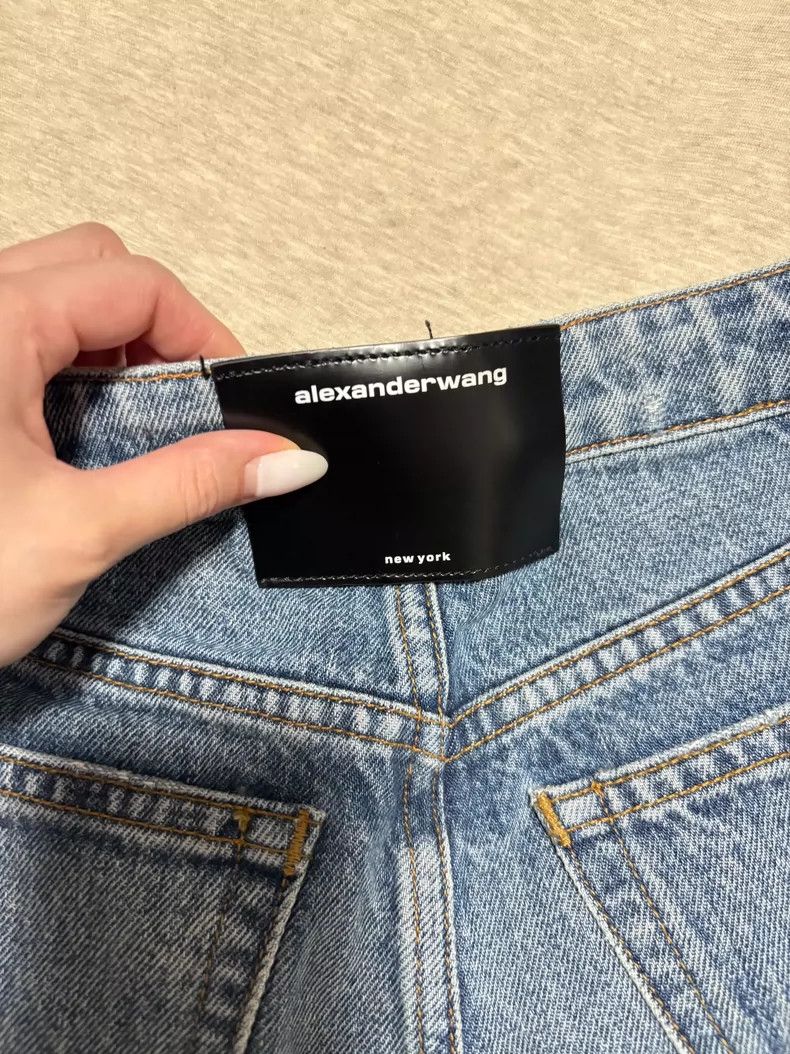 Alexander Wang Alexander Wang Denim Shorts Size 25 Size 25" / US 0 / IT 36 - 3 Thumbnail