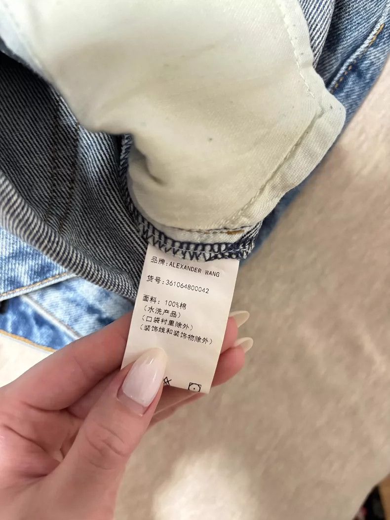 Alexander Wang Alexander Wang Denim Shorts Size 25 Size 25" / US 0 / IT 36 - 5 Thumbnail