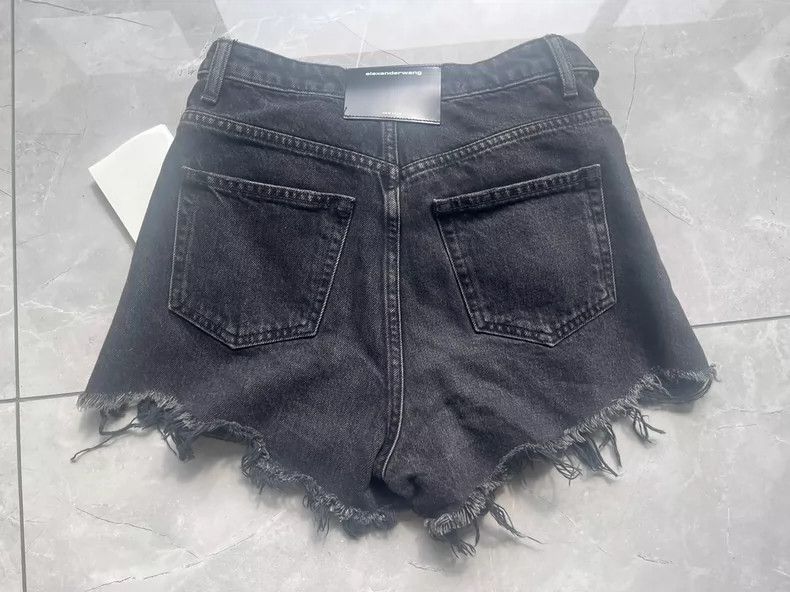 Alexander Wang Alexander Wang High-Waist Denim Shorts Size 25" / US 0 / IT 36 - 4 Thumbnail