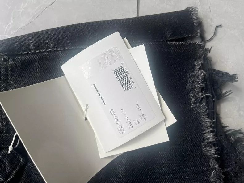 Alexander Wang Alexander Wang High-Waist Denim Shorts Size 25" / US 0 / IT 36 - 2 Thumbnail