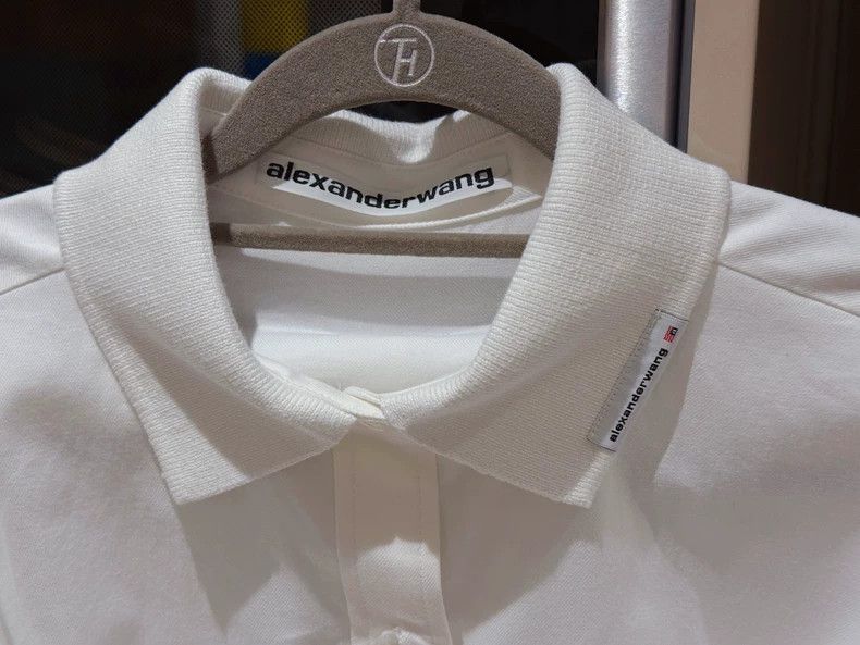 Alexander Wang Alexander Wang White Button Up Shirt Size S / US 4 / IT 40 - 2 Thumbnail