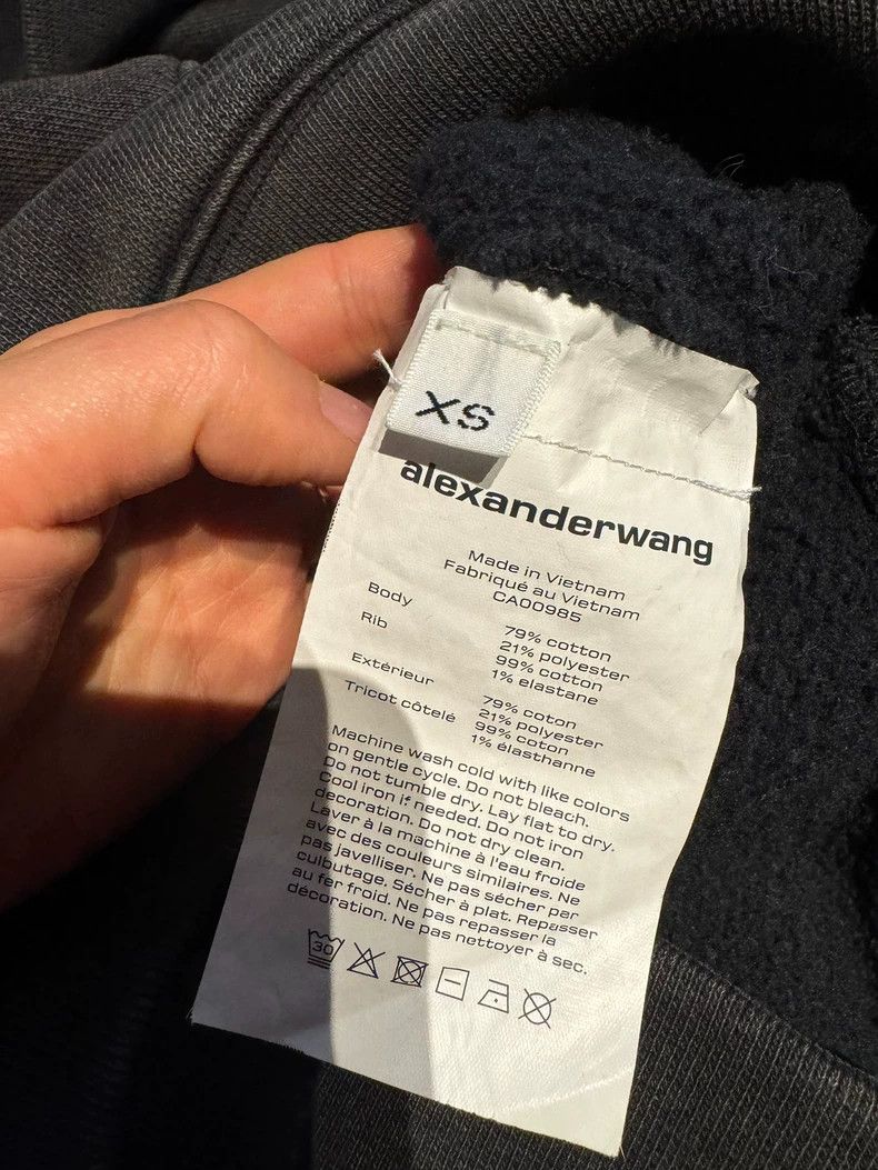 Alexander Wang Alexander Wang Loose Fit Sweatshirt Size XS / US 0-2 / IT 36-38 - 4 Thumbnail