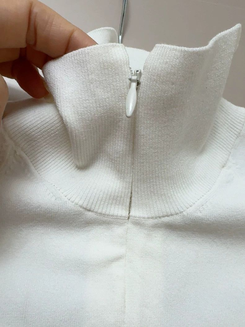 Alexander Wang Alexander Wang White Long Sleeve Top Size XS / US 0-2 / IT 36-38 - 3 Thumbnail