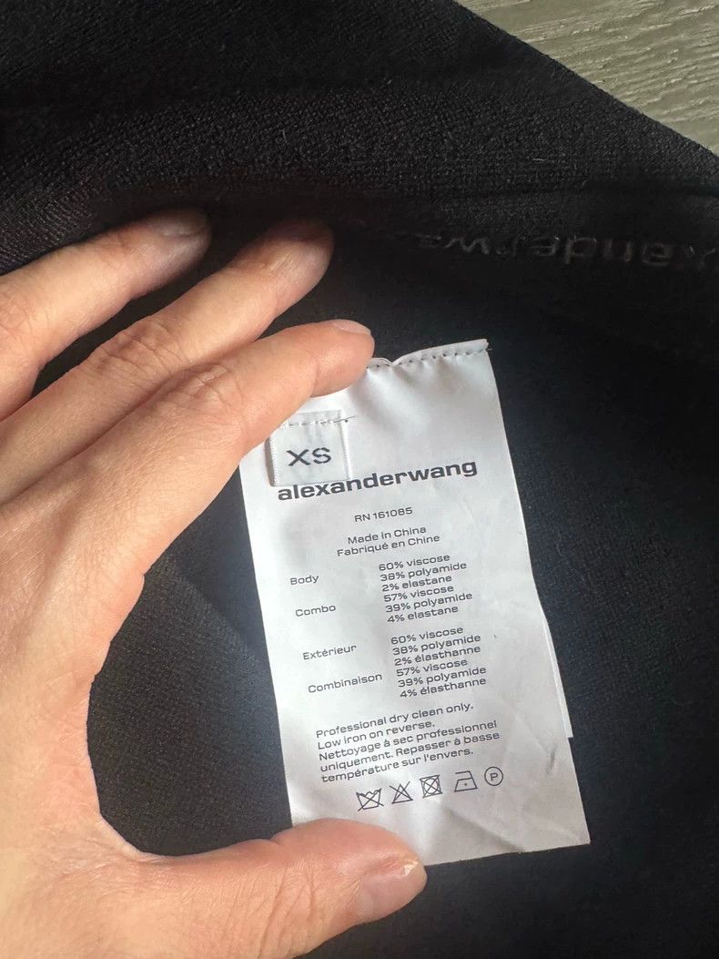 Alexander Wang Alexanderwang Cross-Strap Long Pants Size 28" / US 6 / IT 42 - 6 Thumbnail