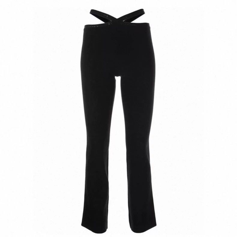 Alexander Wang Alexanderwang Cross-Strap Long Pants Size 28" / US 6 / IT 42 - 2 Thumbnail