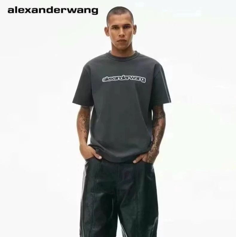 Alexander Wang Alexander Wang Logo Short Sleeve T-Shirt Size M / US 6-8 / IT 42-44 - 6 Thumbnail
