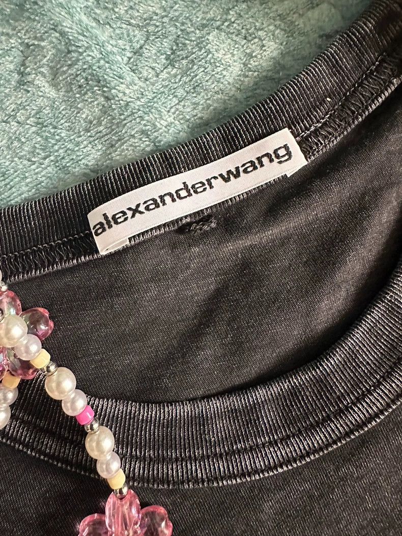 Alexander Wang Alexander Wang Short Sleeve Shirt Size L / US 10 / IT 46 - 3 Thumbnail