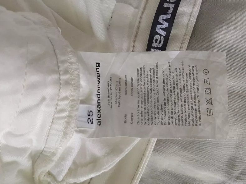 Alexander Wang Alexander Wang White Jeans Size 25 Size 25" / US 0 / IT 36 - 5 Thumbnail