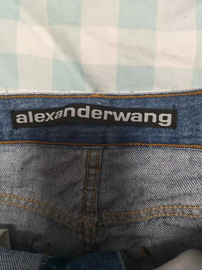 Alexander Wang Alexander Wang Denim Shorts Classic Style Size 25" / US 0 / IT 36 - 3 Thumbnail