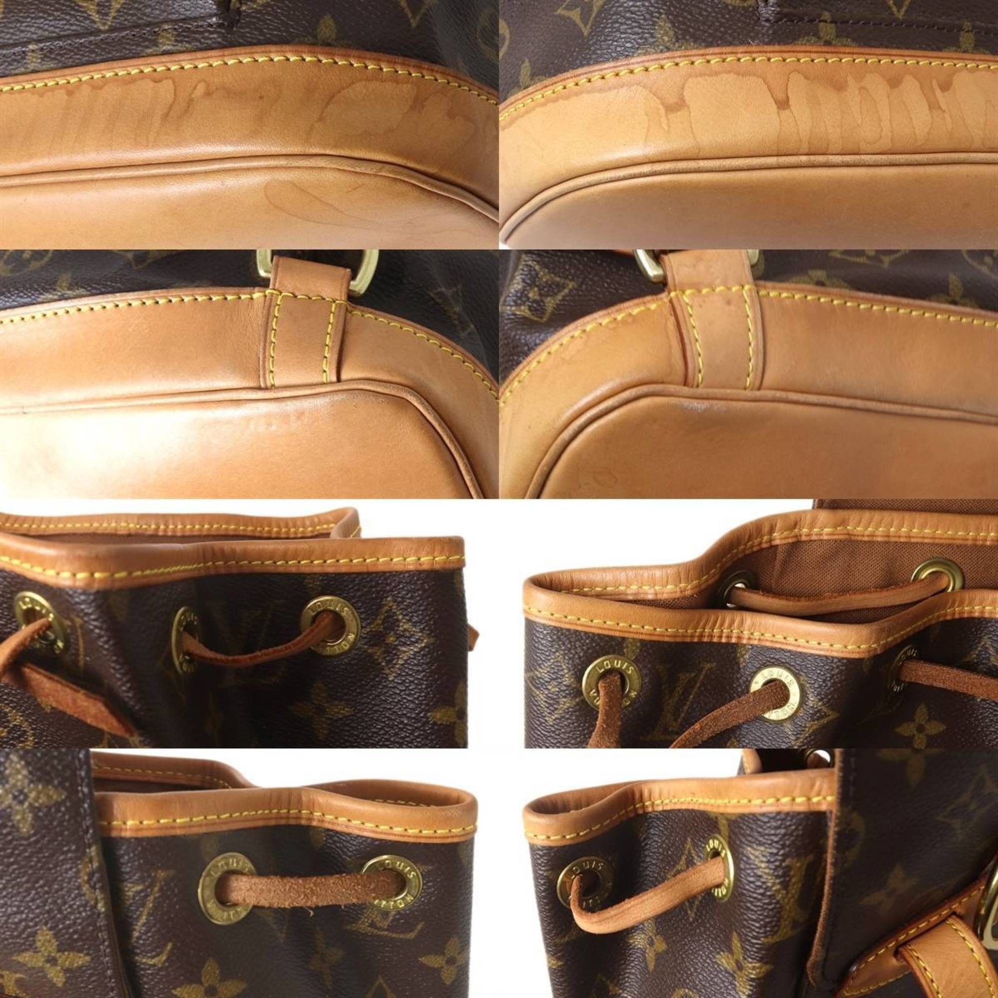 Louis Vuitton LOUIS VUITTON Montsouris MM Monogram Backpack M51136 SP1001 IS Size ONE SIZE - 6 Thumbnail