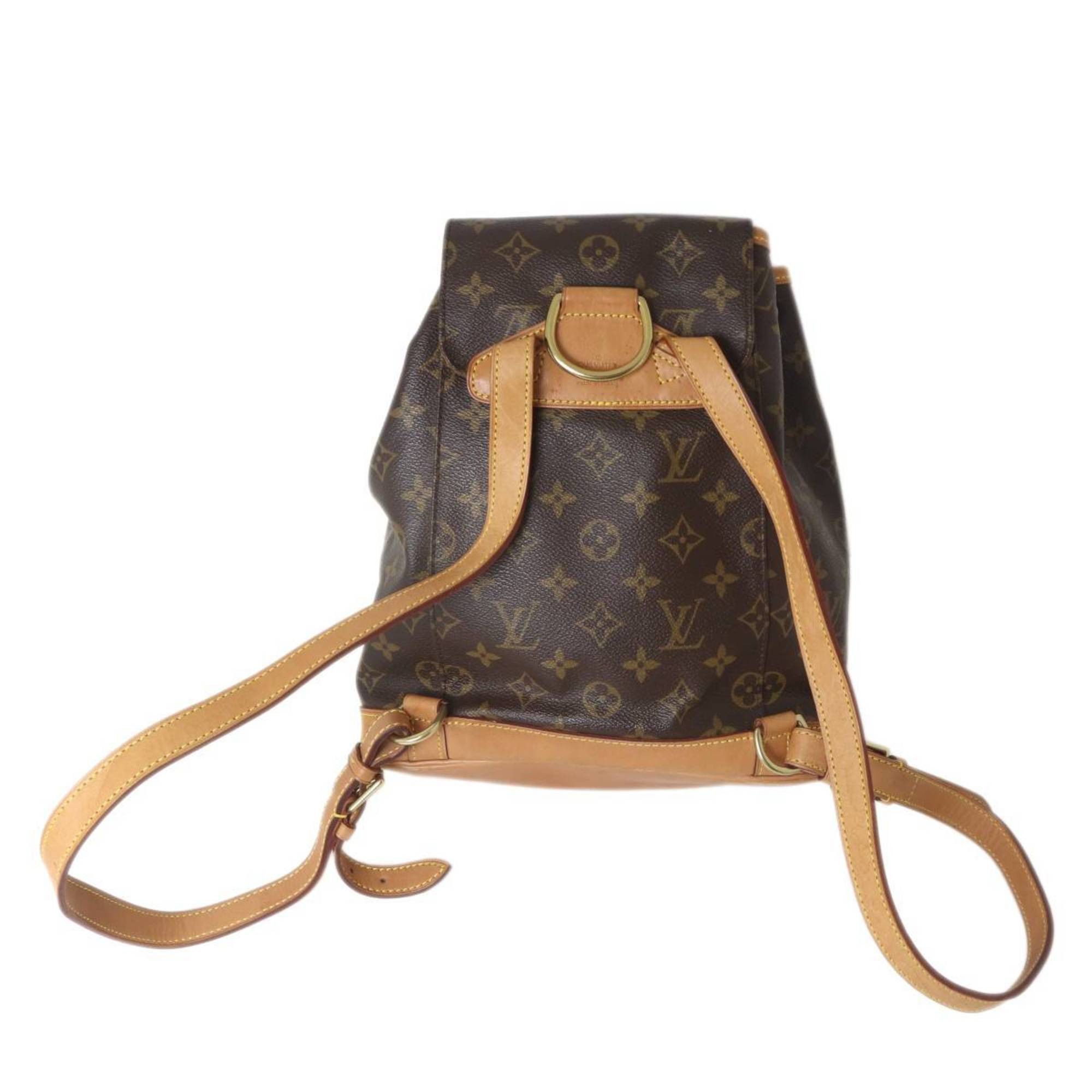 Louis Vuitton LOUIS VUITTON Montsouris MM Monogram Backpack M51136 SP1001 IS Size ONE SIZE - 3 Thumbnail