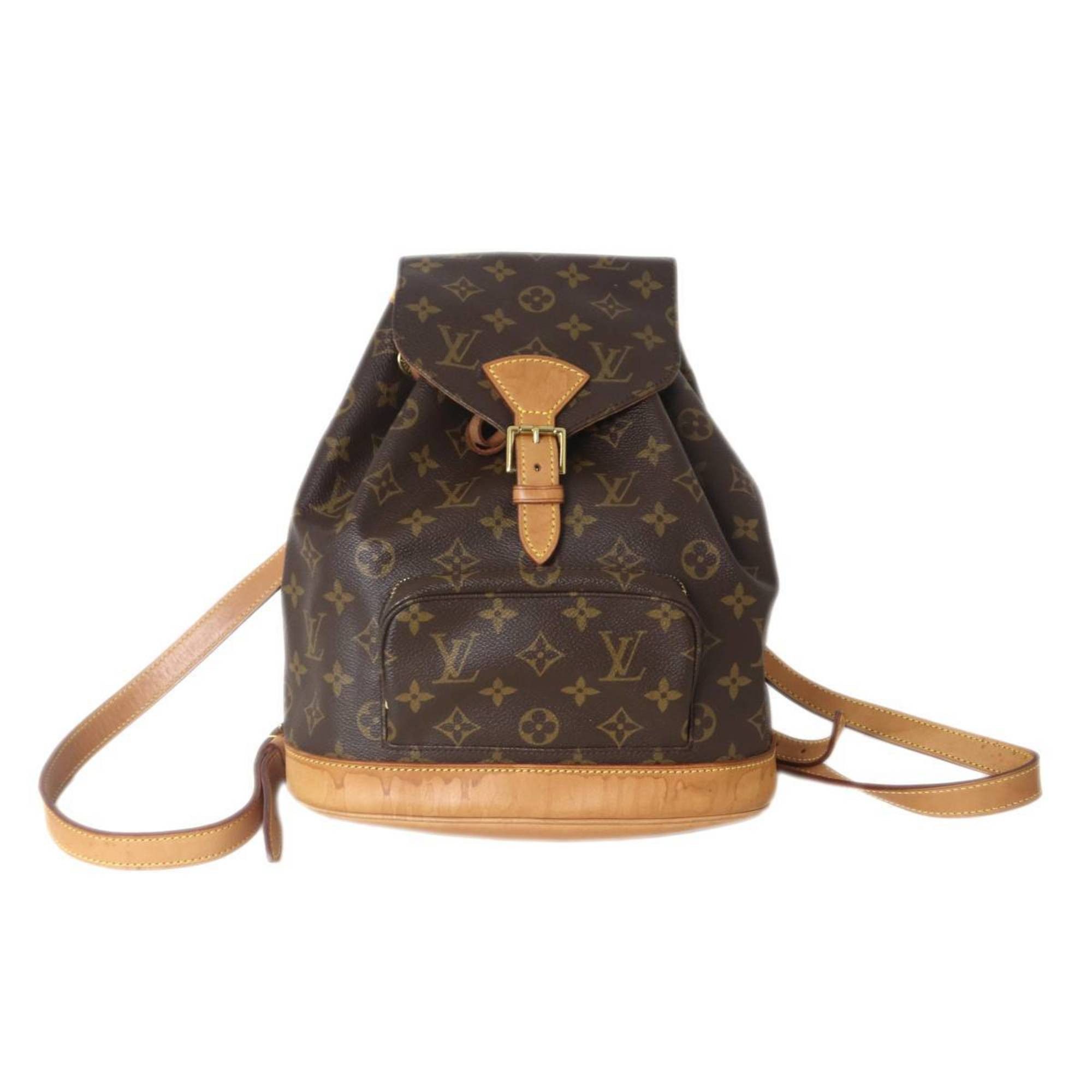 Louis Vuitton LOUIS VUITTON Montsouris MM Monogram Backpack M51136 SP1001 IS Size ONE SIZE - 2 Thumbnail