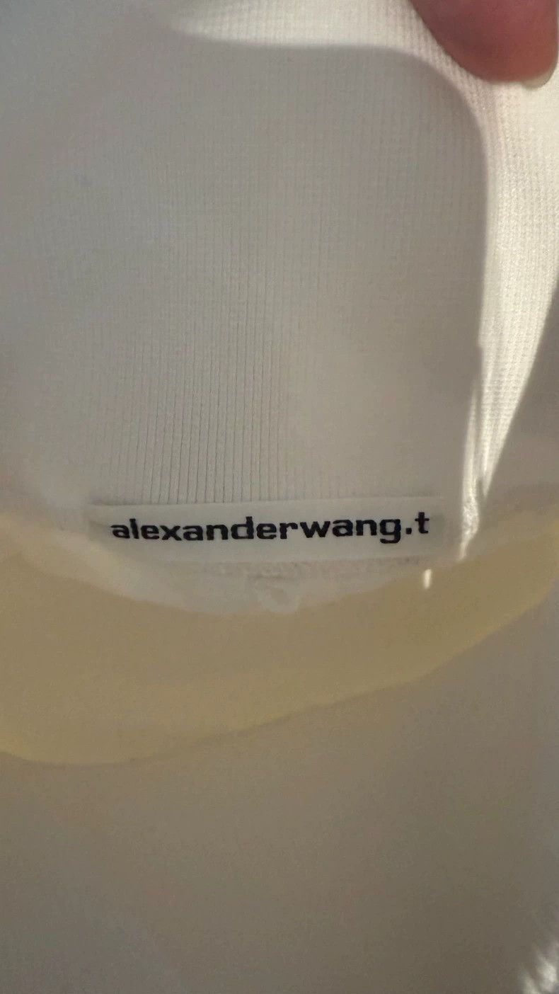 Alexander Wang Alexander Wang Women's Mock Neck Logo Sweatshirt Size M / US 6-8 / IT 42-44 - 6 Thumbnail