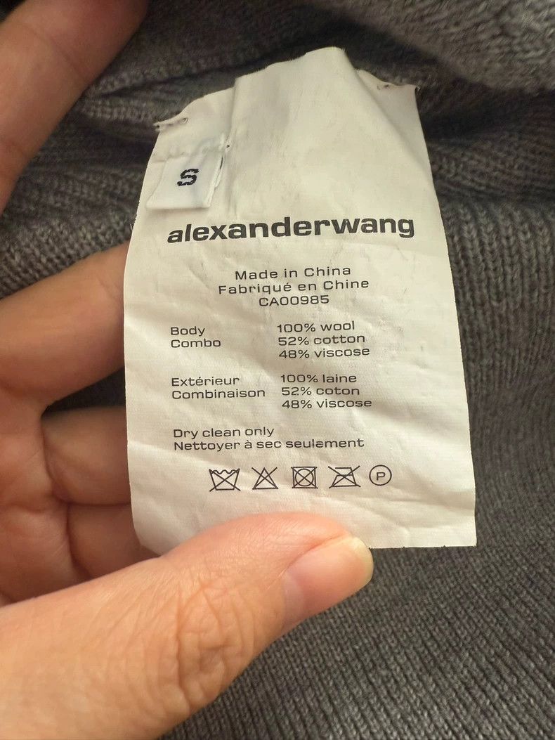 Alexander Wang Alexander Wang Wool Hoodie Sweater Size M / US 6-8 / IT 42-44 - 2 Thumbnail