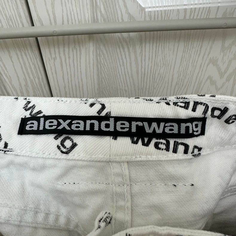 Alexander Wang Alexander Wang Denim Shorts Size 25" / US 0 / IT 36 - 2 Thumbnail