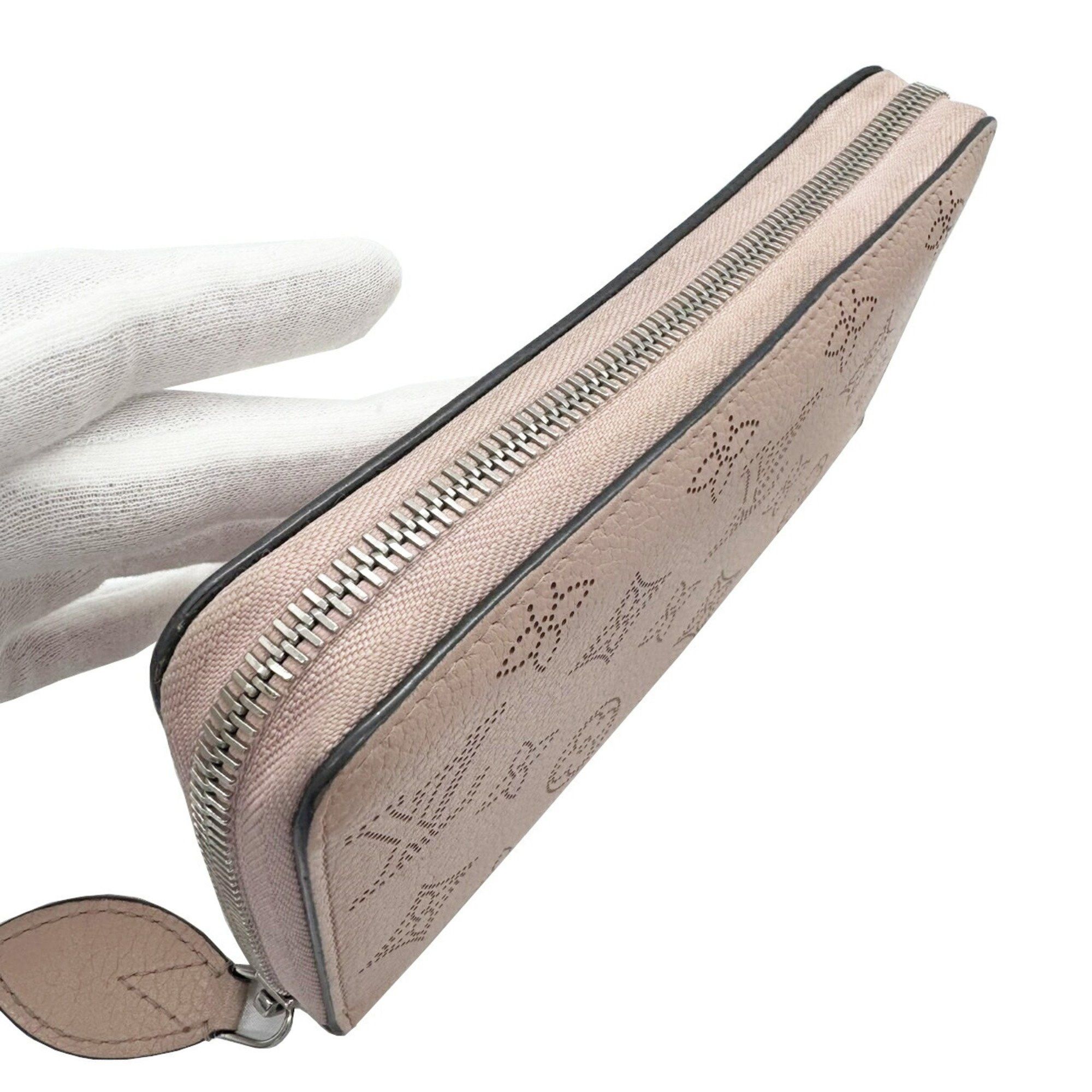 Louis Vuitton Louis Vuitton Zippy Wallet Mahina M61868 Long Round Zip Pink TN2240 Women's Size ONE SIZE - 10 Thumbnail