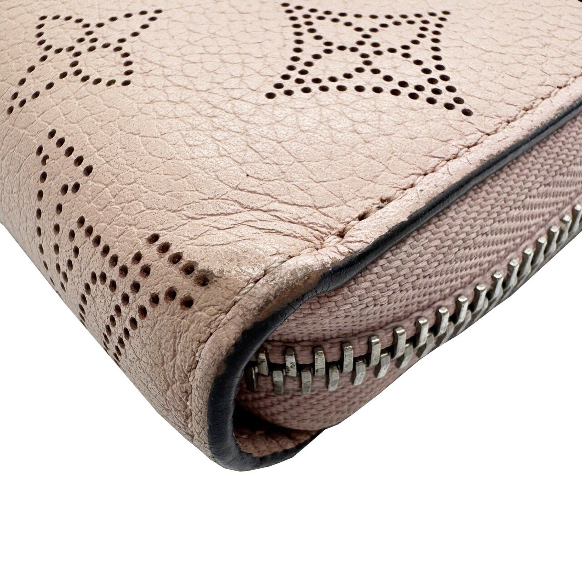 Louis Vuitton Louis Vuitton Zippy Wallet Mahina M61868 Long Round Zip Pink TN2240 Women's Size ONE SIZE - 4 Thumbnail