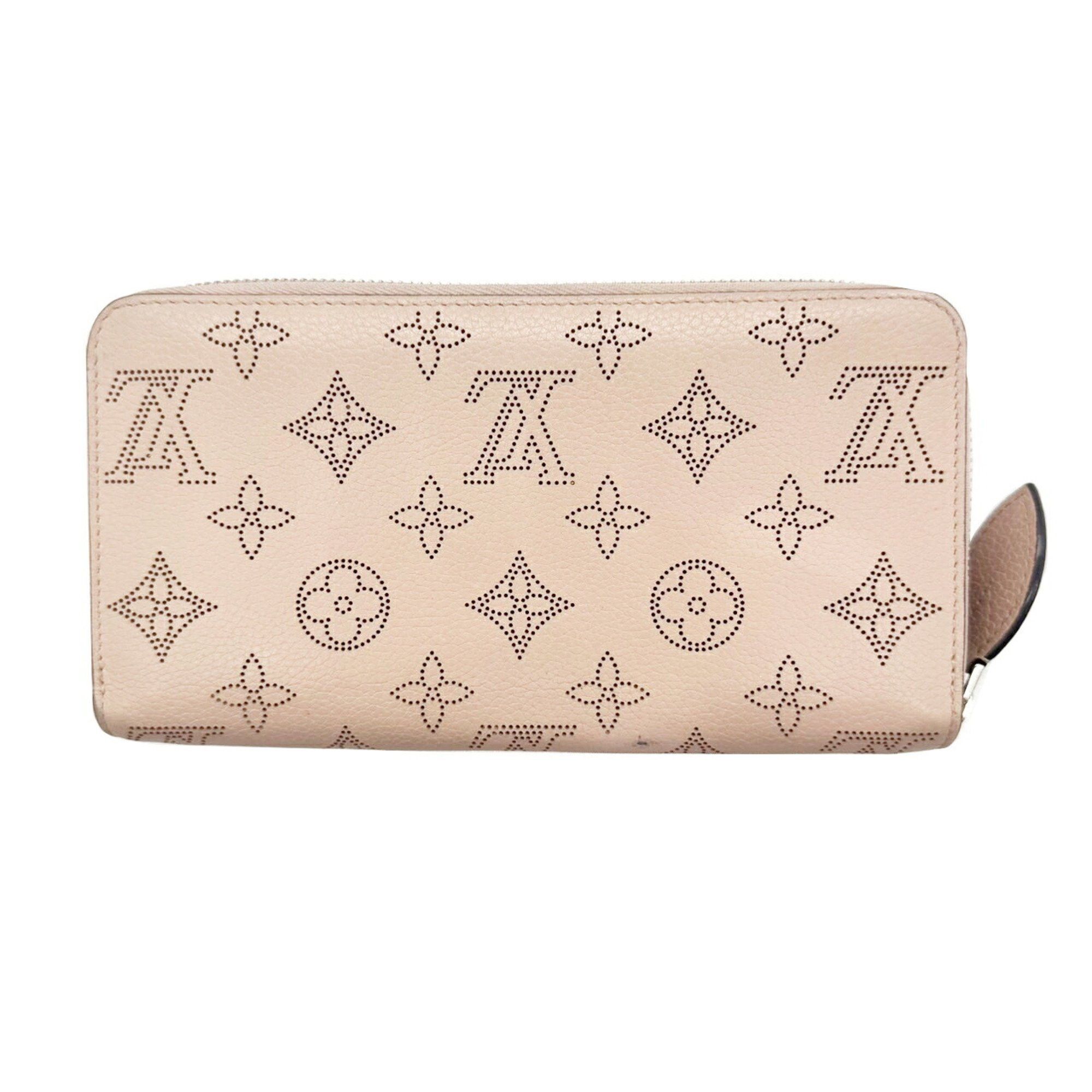 Louis Vuitton Louis Vuitton Zippy Wallet Mahina M61868 Long Round Zip Pink TN2240 Women's Size ONE SIZE - 2 Thumbnail