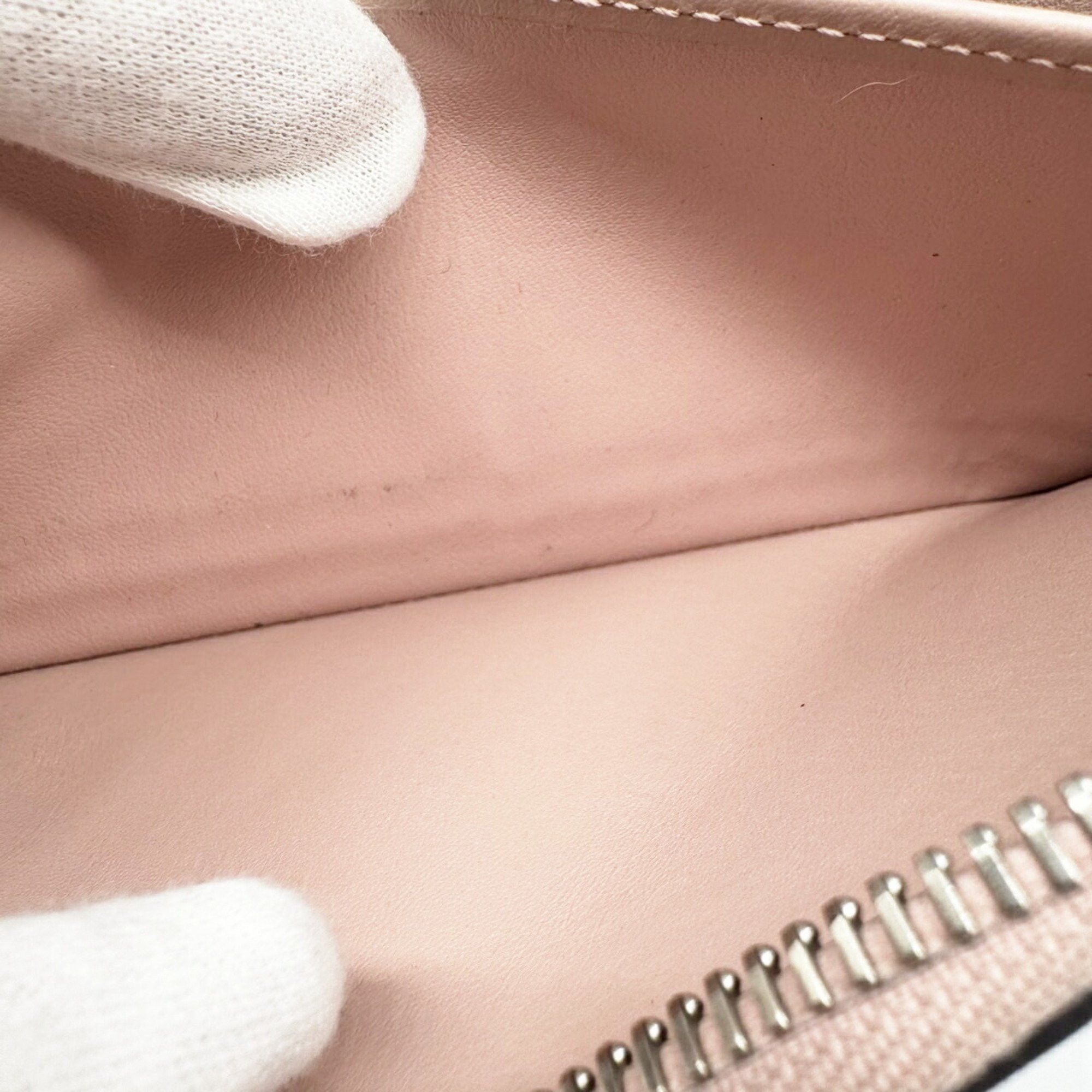 Louis Vuitton Louis Vuitton Zippy Wallet Mahina M61868 Long Round Zip Pink TN2240 Women's Size ONE SIZE - 14 Thumbnail