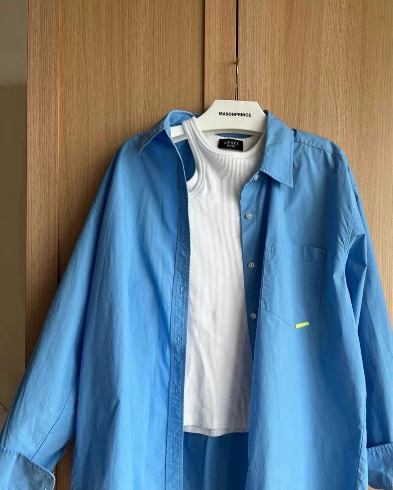 Alexander Wang Alexander Wang Blue Long Sleeve Shirt Size M / US 6-8 / IT 42-44 - 2 Thumbnail