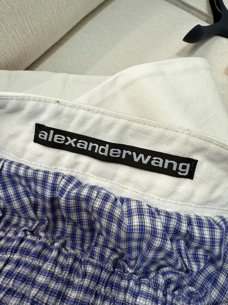 Alexander Wang Alexander Wang White High-Waist Jeans Size 24" / US 00 / IT 34 - 3 Thumbnail