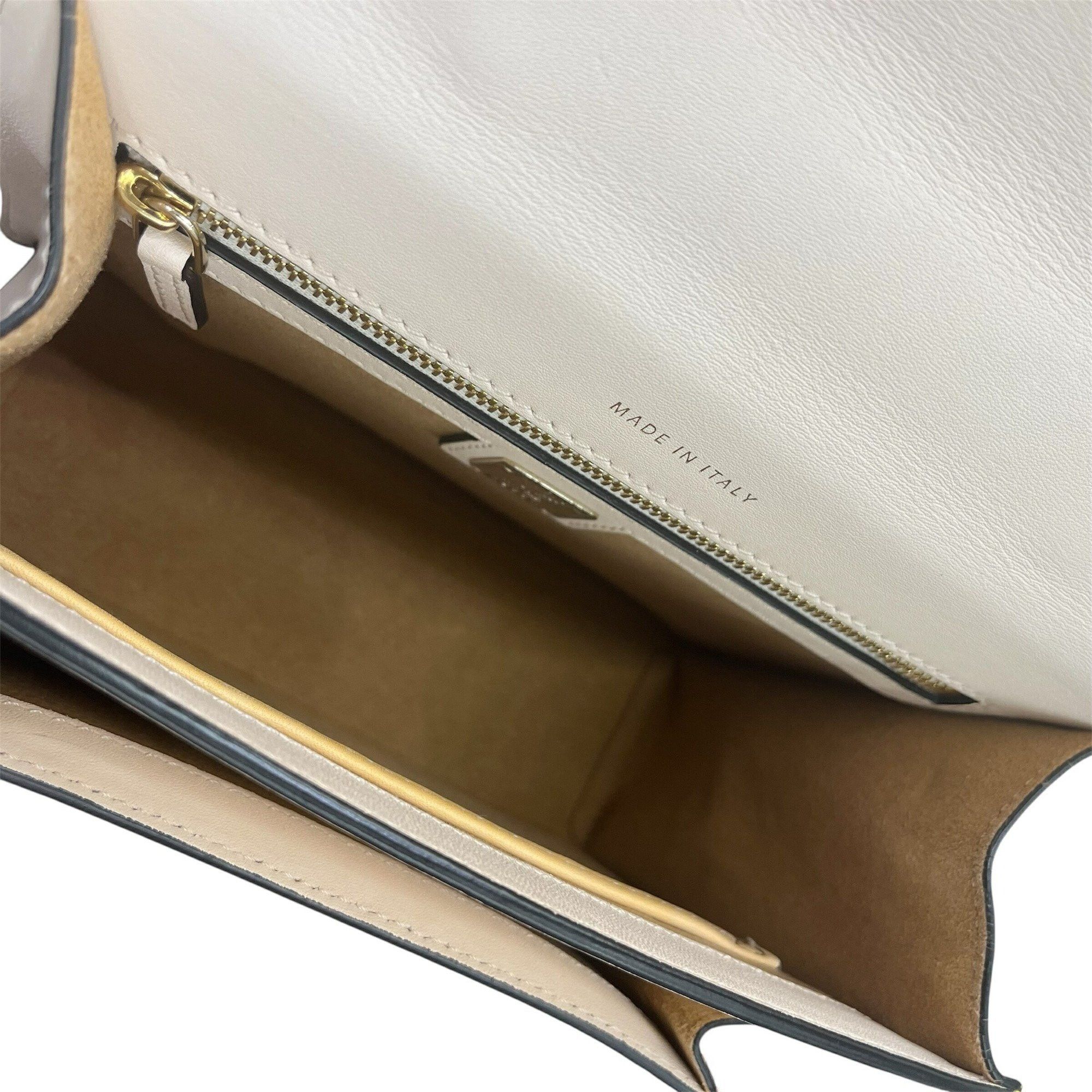 MCM Tracy handbag/shoulder bag in red and ivory for women