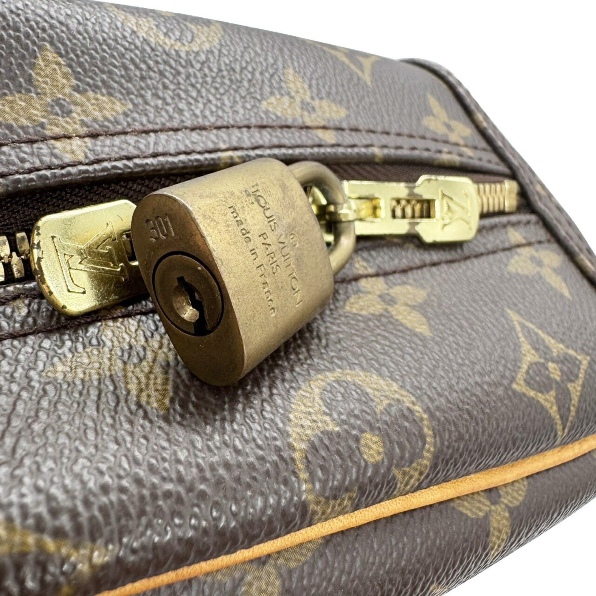 Louis Vuitton LOUIS VUITTON Trouville Monogram M42228 MI0054 Handbag Bowling Vanity for Men and Women Size ONE SIZE - 19 Thumbnail