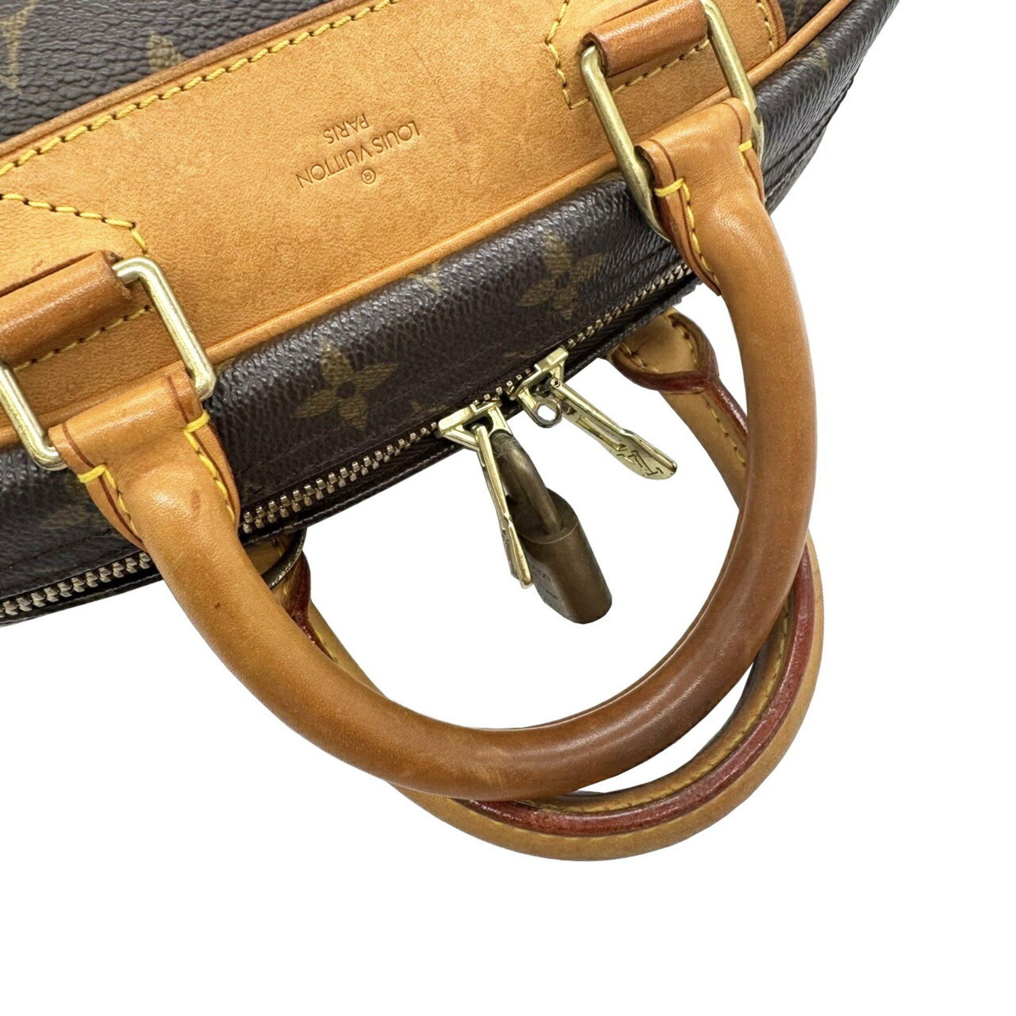 Louis Vuitton LOUIS VUITTON Trouville Monogram M42228 MI0054 Handbag Bowling Vanity for Men and Women Size ONE SIZE - 9 Thumbnail