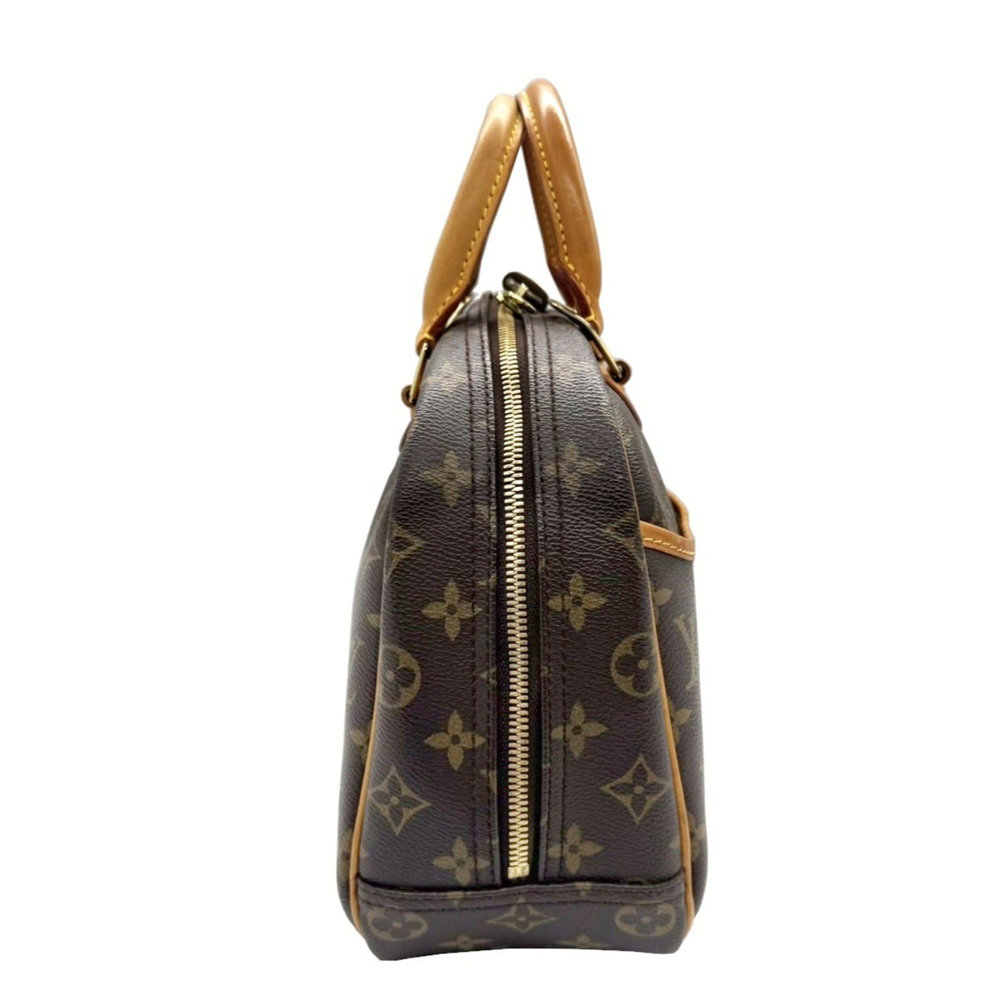 Louis Vuitton LOUIS VUITTON Trouville Monogram M42228 MI0054 Handbag Bowling Vanity for Men and Women Size ONE SIZE - 4 Thumbnail