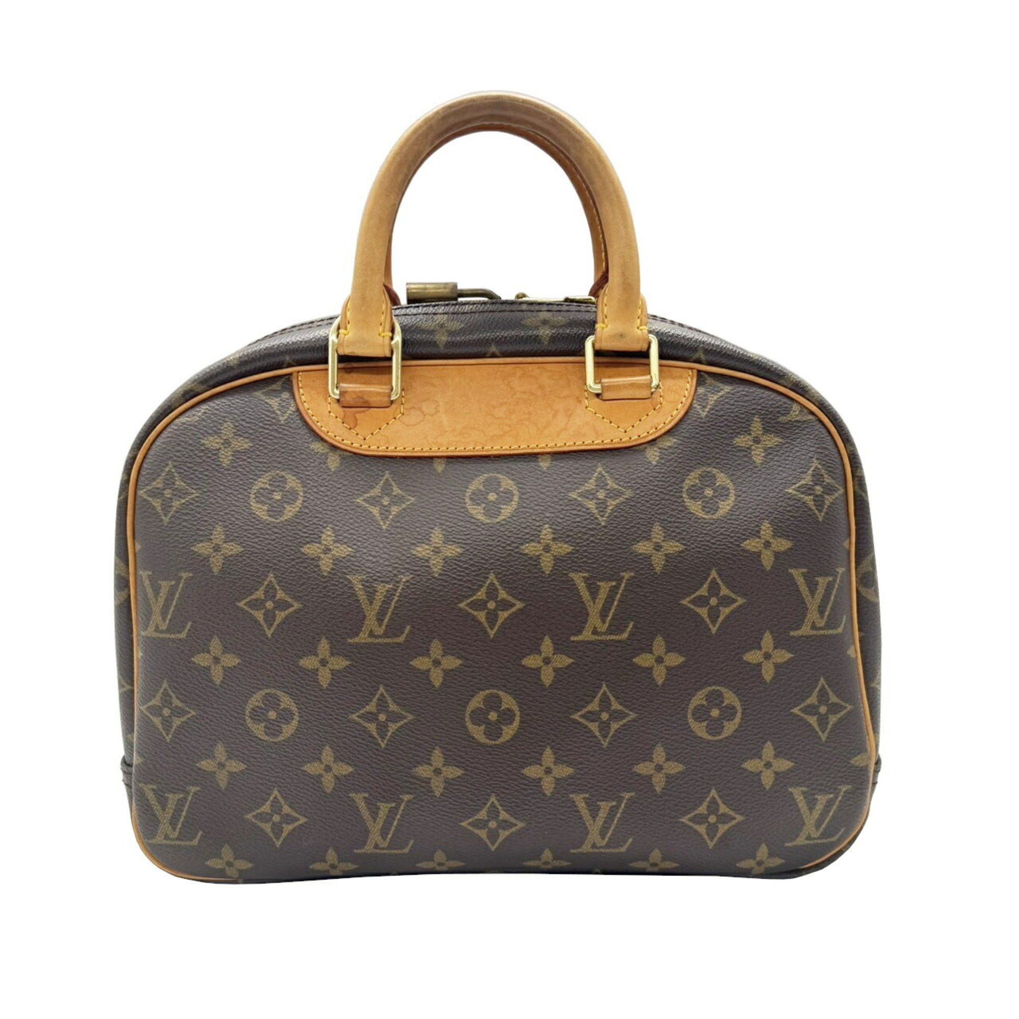 Louis Vuitton LOUIS VUITTON Trouville Monogram M42228 MI0054 Handbag Bowling Vanity for Men and Women Size ONE SIZE - 2 Thumbnail