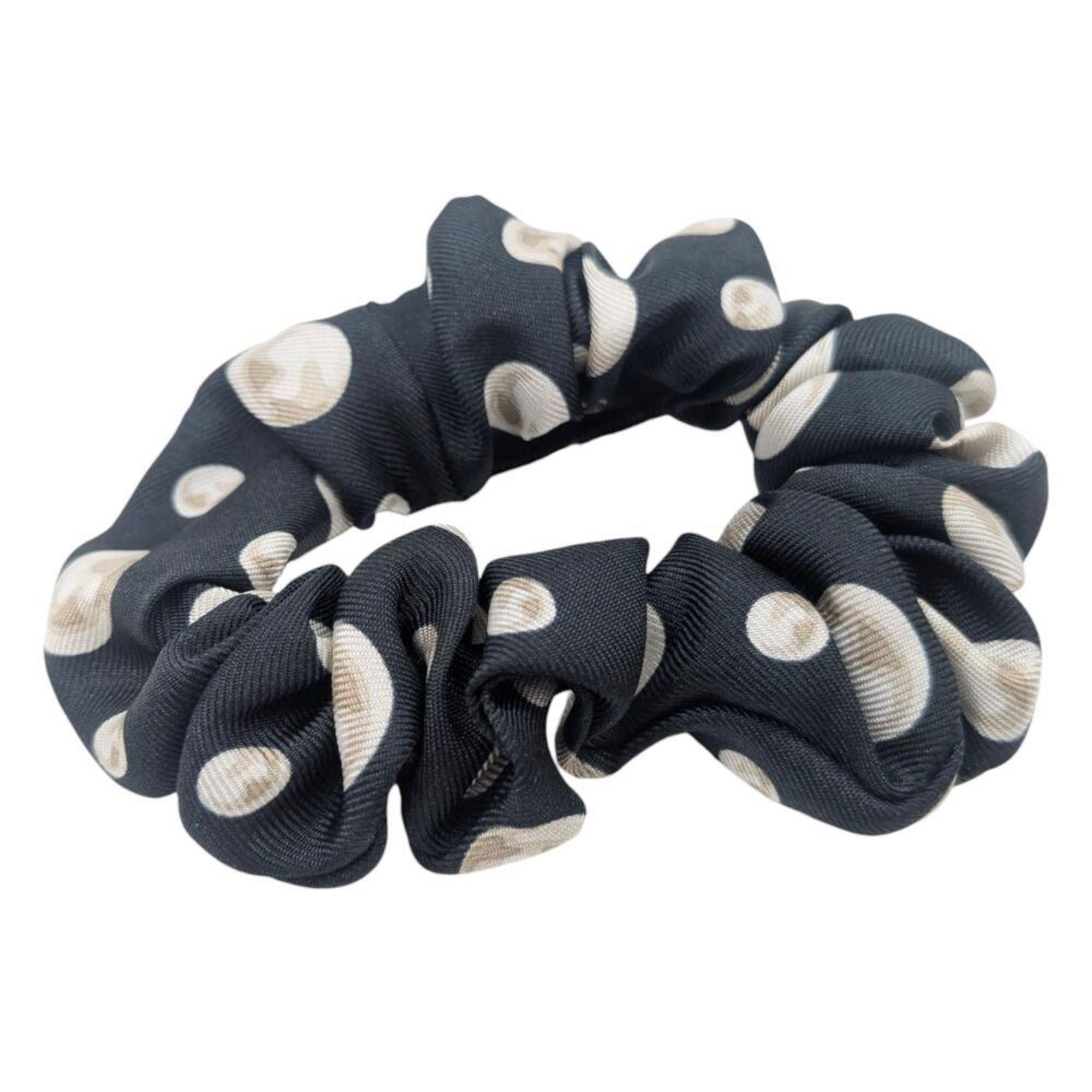 Chanel CHANEL Scrunchie Black Polka Dot Hair Accessory for Women Size ONE SIZE - 2 Thumbnail