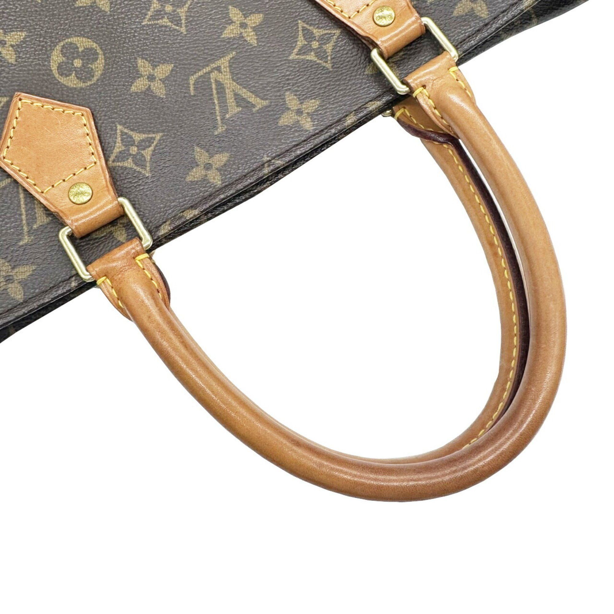 Louis Vuitton LOUIS VUITTON Monogram Sac Plat M51140 MI1003 Tote Bag Handbag for Men and Women Size ONE SIZE - 10 Thumbnail