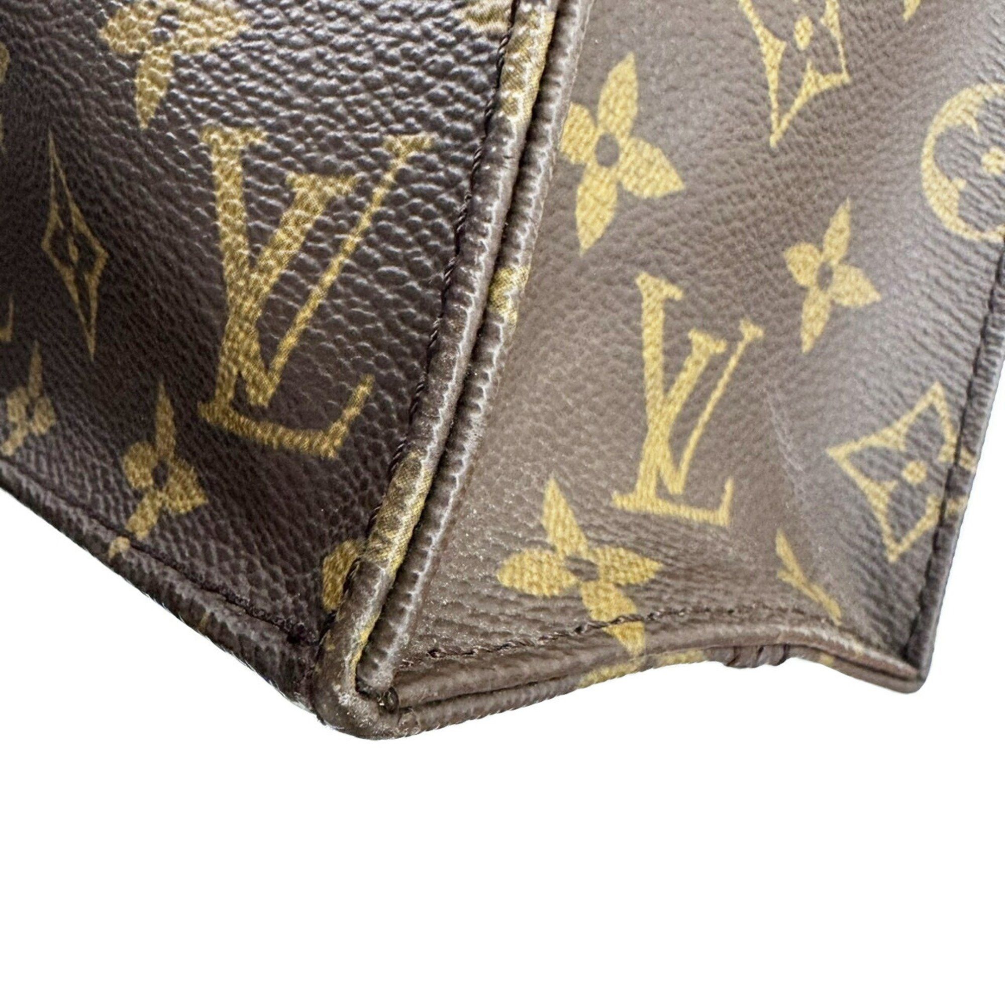 Louis Vuitton LOUIS VUITTON Monogram Sac Plat M51140 MI1003 Tote Bag Handbag for Men and Women Size ONE SIZE - 9 Thumbnail