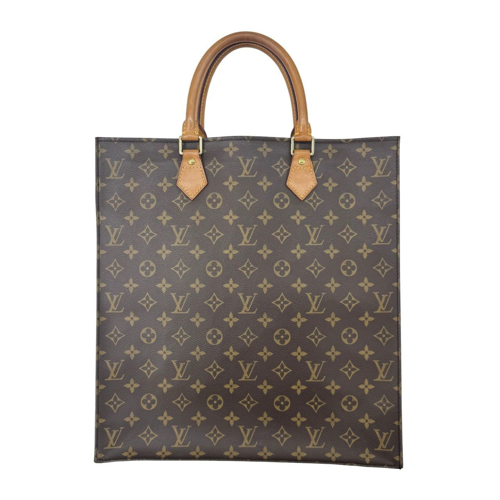 Louis Vuitton LOUIS VUITTON Monogram Sac Plat M51140 MI1003 Tote Bag Handbag for Men and Women Size ONE SIZE - 2 Thumbnail