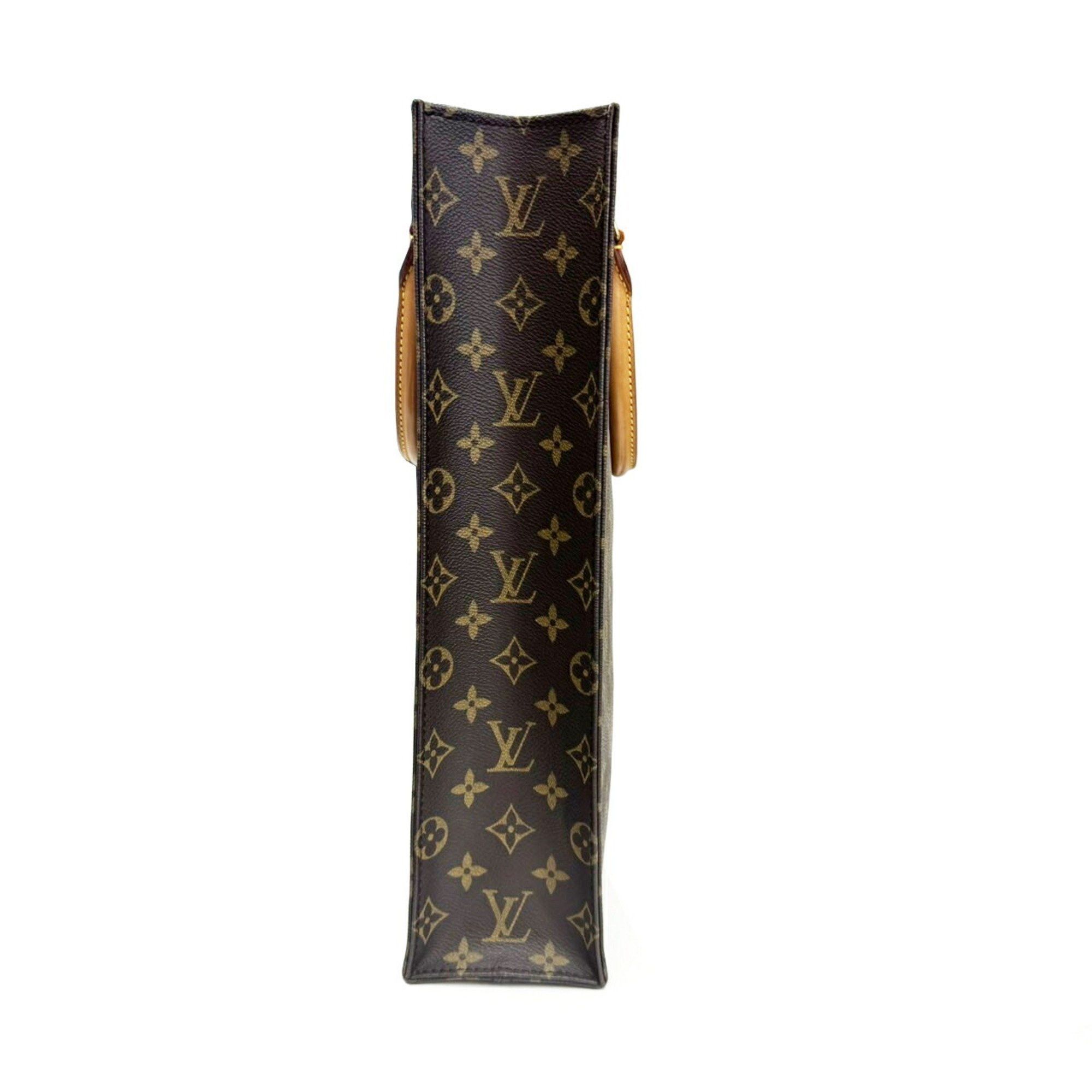 Louis Vuitton LOUIS VUITTON Monogram Sac Plat M51140 MI1003 Tote Bag Handbag for Men and Women Size ONE SIZE - 4 Thumbnail